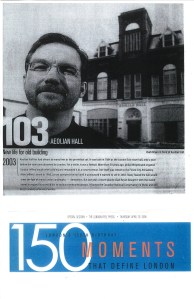 150 Moments that define London Ontario and Clark Bryan